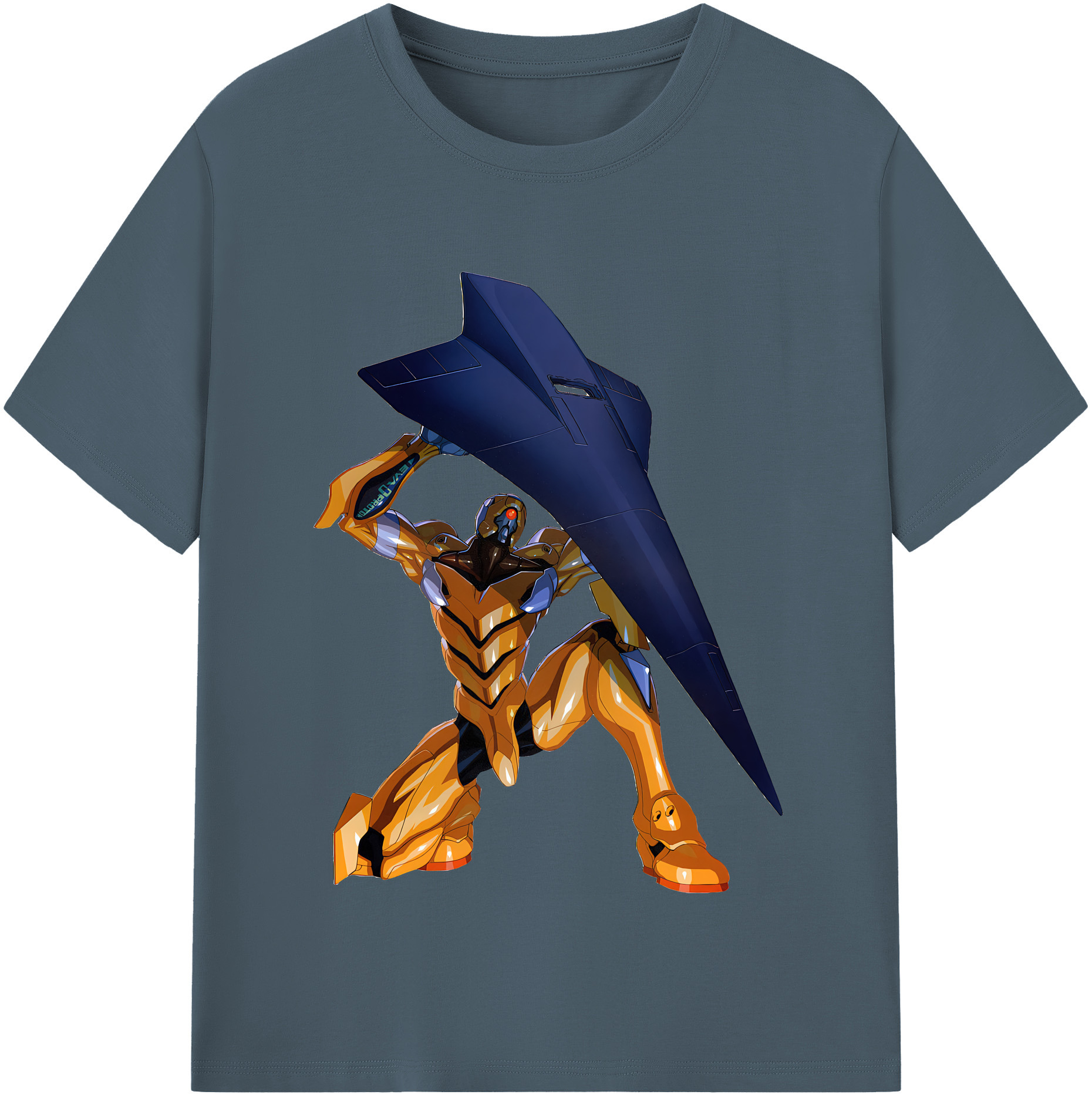 （画像用） EVA 新世紀エヴァンゲリオン 綿100％半袖Tシャツ（フロントプリント）